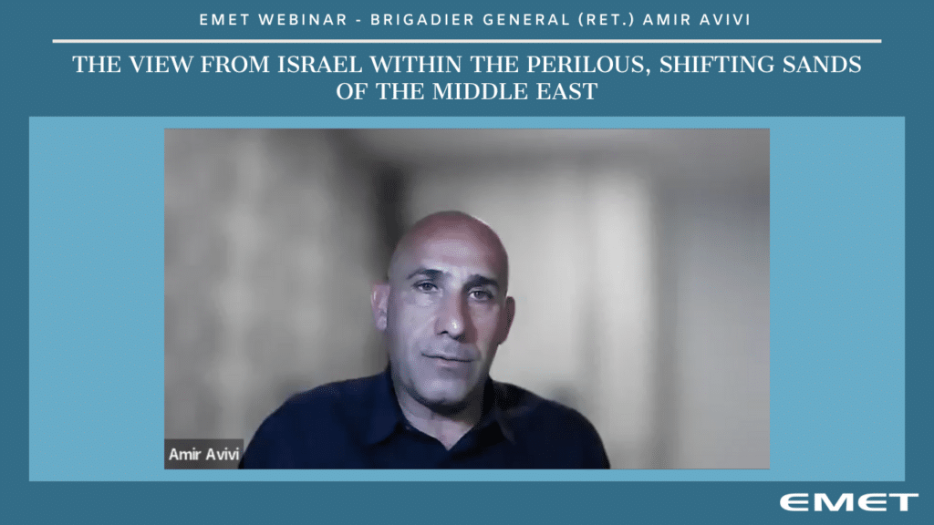 The View From Israel Within the Perilous, Shifting Sands of the Middle East