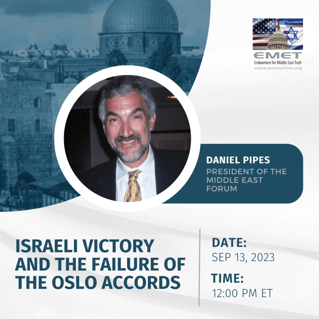 Israeli Victory and the Failure of the Oslo Accords