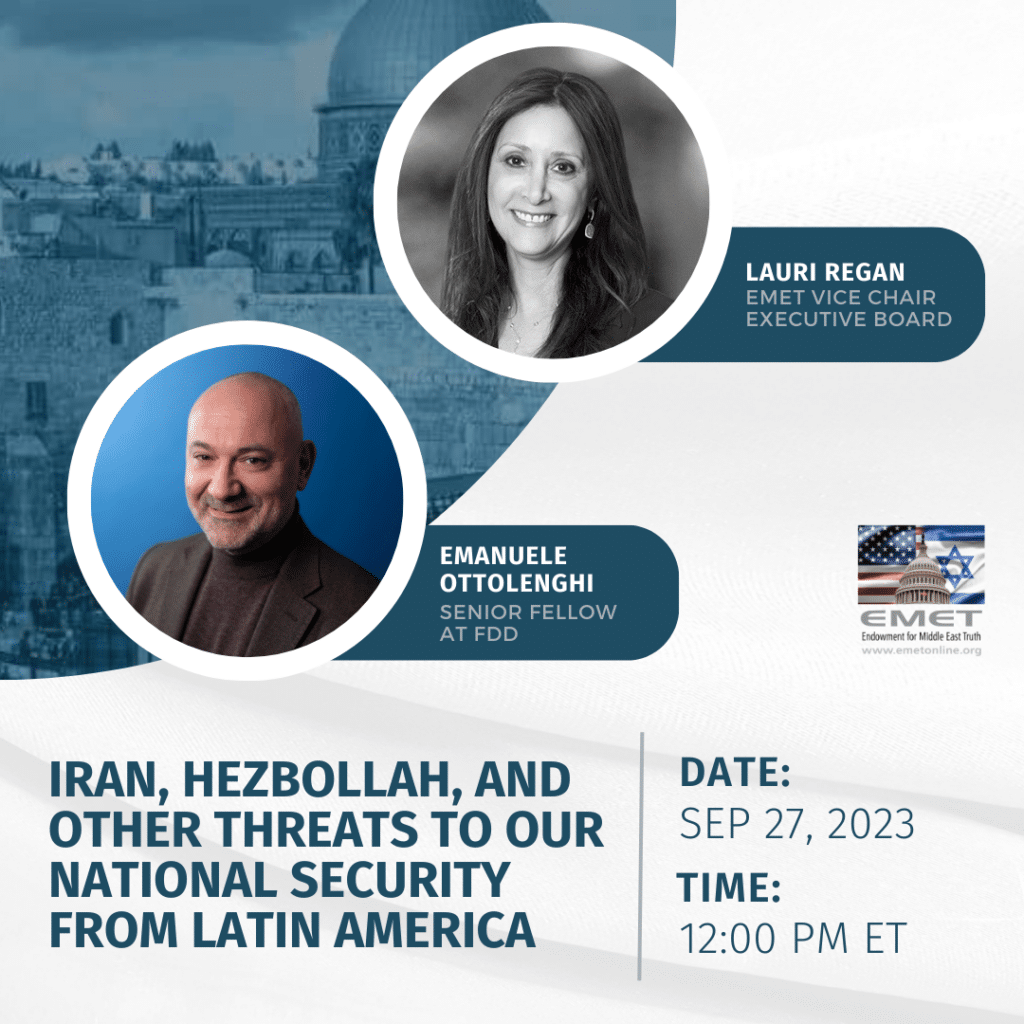 Iran, Hezbollah, and other threats to our national security from Latin America